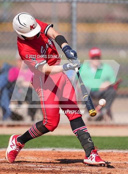 Thumbnail 3 in Prospect Ridge Academy vs. Arrowhead Christian(Coach Bob Tournament) photogallery.