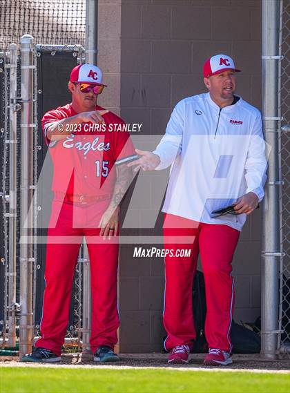 Thumbnail 1 in Prospect Ridge Academy vs. Arrowhead Christian(Coach Bob Tournament) photogallery.