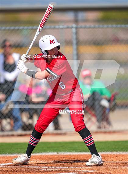 Thumbnail 3 in Prospect Ridge Academy vs. Arrowhead Christian(Coach Bob Tournament) photogallery.