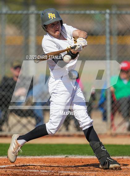 Thumbnail 3 in Prospect Ridge Academy vs. Arrowhead Christian(Coach Bob Tournament) photogallery.