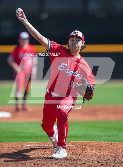 Thumbnail 1 in Prospect Ridge Academy vs. Arrowhead Christian(Coach Bob Tournament) photogallery.