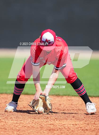 Thumbnail 3 in Prospect Ridge Academy vs. Arrowhead Christian(Coach Bob Tournament) photogallery.