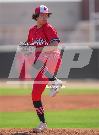Thumbnail 1 in Prospect Ridge Academy vs. Arrowhead Christian(Coach Bob Tournament) photogallery.