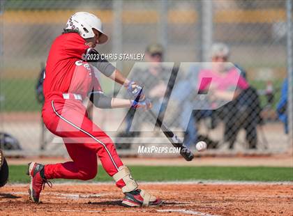 Thumbnail 3 in Prospect Ridge Academy vs. Arrowhead Christian(Coach Bob Tournament) photogallery.