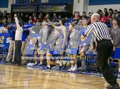 Thumbnail 3 in Newport Central Catholic vs Newport (All A Classic) photogallery.