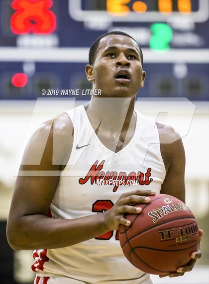 Thumbnail 1 in Newport Central Catholic vs Newport (All A Classic) photogallery.