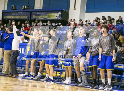 Thumbnail 3 in Newport Central Catholic vs Newport (All A Classic) photogallery.