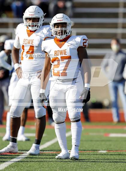 Thumbnail 1 in Prosper vs. Bowie (UIL 6A Area Playoff) photogallery.