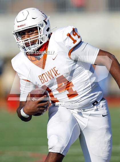 Thumbnail 1 in Prosper vs. Bowie (UIL 6A Area Playoff) photogallery.
