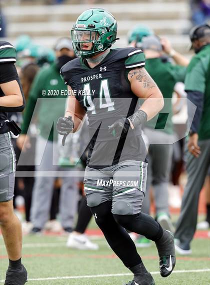 Thumbnail 1 in Prosper vs. Bowie (UIL 6A Area Playoff) photogallery.