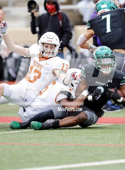 Thumbnail 1 in Prosper vs. Bowie (UIL 6A Area Playoff) photogallery.