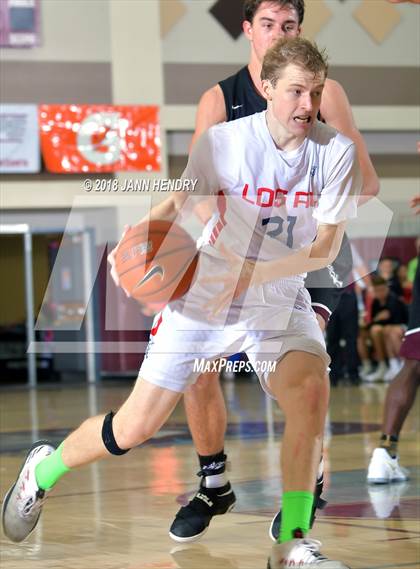Thumbnail 3 in Los Alamitos vs. Woodcreek (Rancho Mirage Holiday Invitational) photogallery.