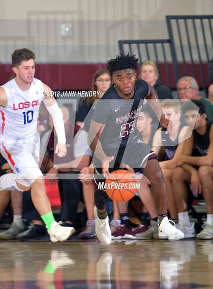 Thumbnail 1 in Los Alamitos vs. Woodcreek (Rancho Mirage Holiday Invitational) photogallery.