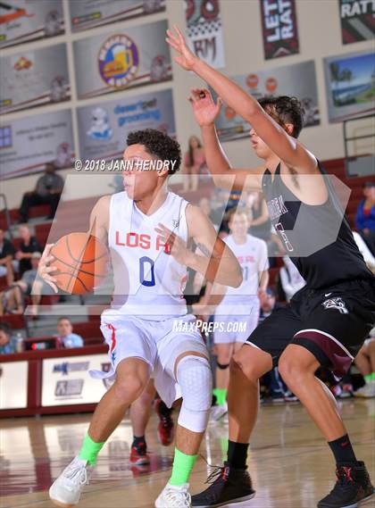 Thumbnail 3 in Los Alamitos vs. Woodcreek (Rancho Mirage Holiday Invitational) photogallery.