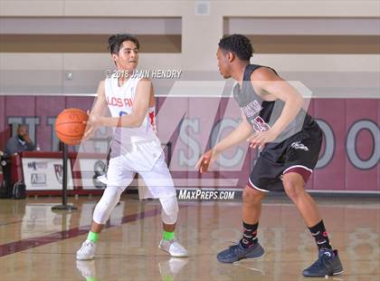 Thumbnail 3 in Los Alamitos vs. Woodcreek (Rancho Mirage Holiday Invitational) photogallery.