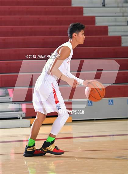 Thumbnail 1 in Los Alamitos vs. Woodcreek (Rancho Mirage Holiday Invitational) photogallery.