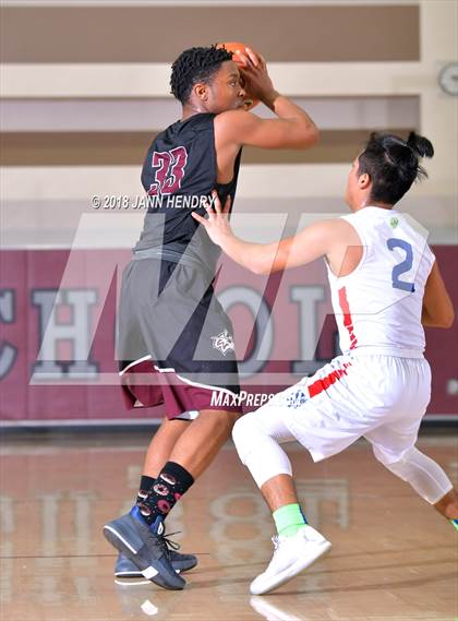 Thumbnail 2 in Los Alamitos vs. Woodcreek (Rancho Mirage Holiday Invitational) photogallery.