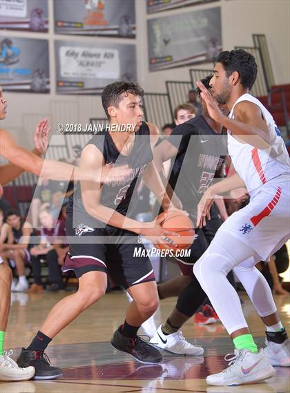 Thumbnail 2 in Los Alamitos vs. Woodcreek (Rancho Mirage Holiday Invitational) photogallery.