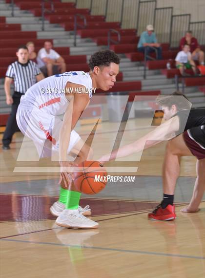 Thumbnail 1 in Los Alamitos vs. Woodcreek (Rancho Mirage Holiday Invitational) photogallery.