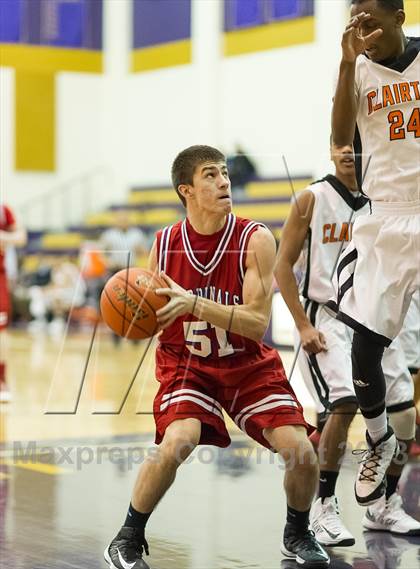 Thumbnail 3 in Clairton vs. Cochranton (PIAA Class A Playoff - Round 1) photogallery.