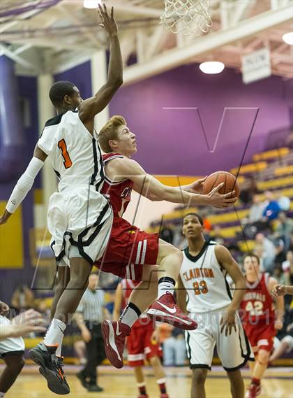 Thumbnail 2 in Clairton vs. Cochranton (PIAA Class A Playoff - Round 1) photogallery.