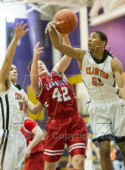 Thumbnail 1 in Clairton vs. Cochranton (PIAA Class A Playoff - Round 1) photogallery.