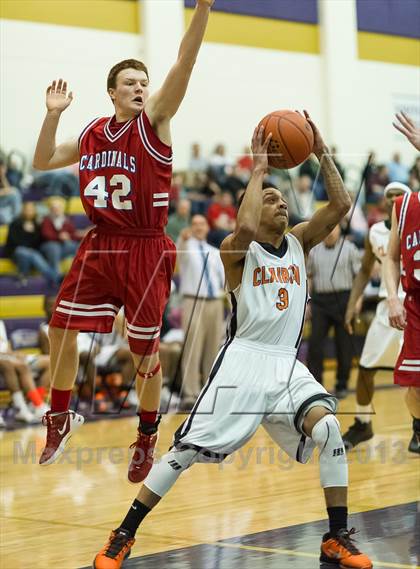 Thumbnail 1 in Clairton vs. Cochranton (PIAA Class A Playoff - Round 1) photogallery.