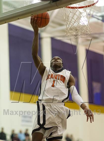 Thumbnail 2 in Clairton vs. Cochranton (PIAA Class A Playoff - Round 1) photogallery.