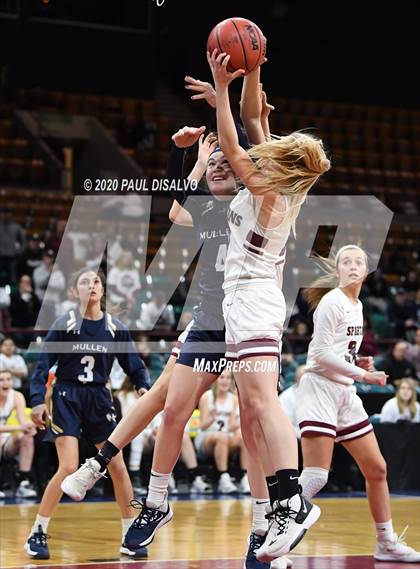 Thumbnail 1 in Mullen vs. Berthoud (CHSAA 4A Final Four) photogallery.