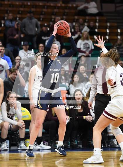 Thumbnail 1 in Mullen vs. Berthoud (CHSAA 4A Final Four) photogallery.