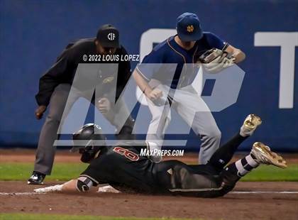 Thumbnail 3 in Notre Dame (SO) @ JSerra Catholic (CIF SS DIV 1 Championship Final) photogallery.