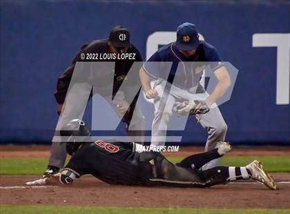 Thumbnail 1 in Notre Dame (SO) @ JSerra Catholic (CIF SS DIV 1 Championship Final) photogallery.