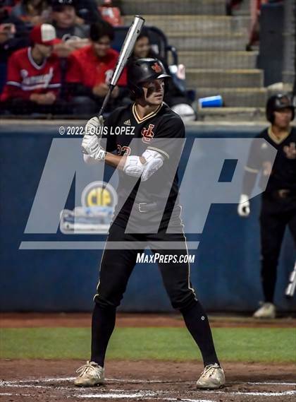 Thumbnail 1 in Notre Dame (SO) @ JSerra Catholic (CIF SS DIV 1 Championship Final) photogallery.
