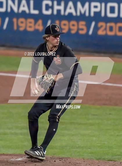 Thumbnail 1 in Notre Dame (SO) @ JSerra Catholic (CIF SS DIV 1 Championship Final) photogallery.