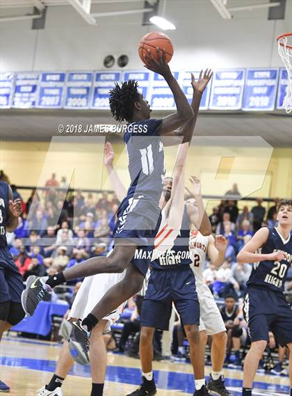 Thumbnail 1 in Hamilton Heights Christian Academy vs. Ensworth photogallery.
