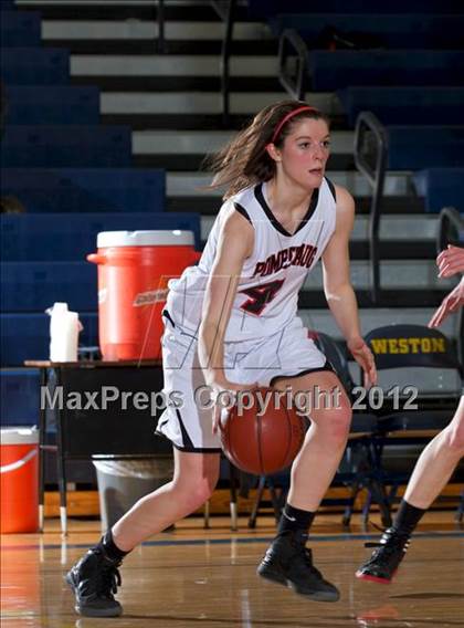 Thumbnail 2 in Joel Barlow vs Pomperaug (SWC Semifinal) photogallery.