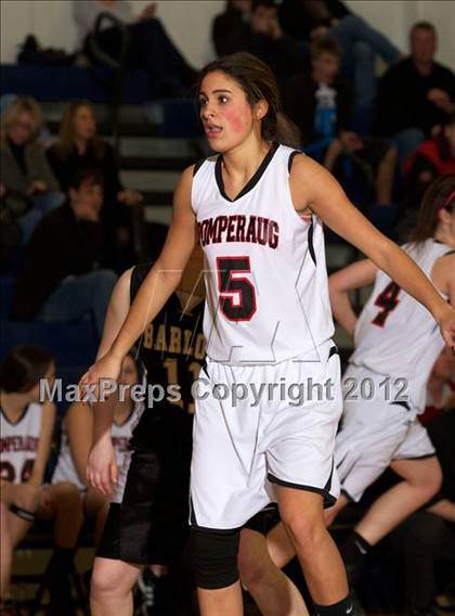 Thumbnail 1 in Joel Barlow vs Pomperaug (SWC Semifinal) photogallery.
