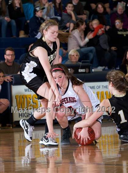 Thumbnail 3 in Joel Barlow vs Pomperaug (SWC Semifinal) photogallery.