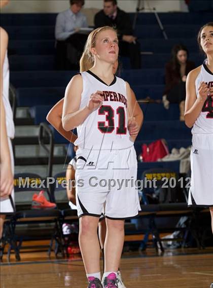 Thumbnail 3 in Joel Barlow vs Pomperaug (SWC Semifinal) photogallery.