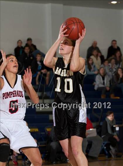 Thumbnail 2 in Joel Barlow vs Pomperaug (SWC Semifinal) photogallery.