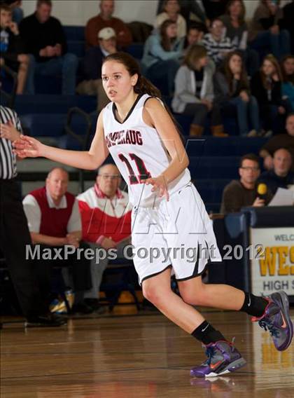 Thumbnail 2 in Joel Barlow vs Pomperaug (SWC Semifinal) photogallery.