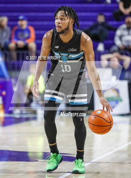 Thumbnail 3 in AZ Compass Prep vs Combine Academy (City of Palms Classic) photogallery.