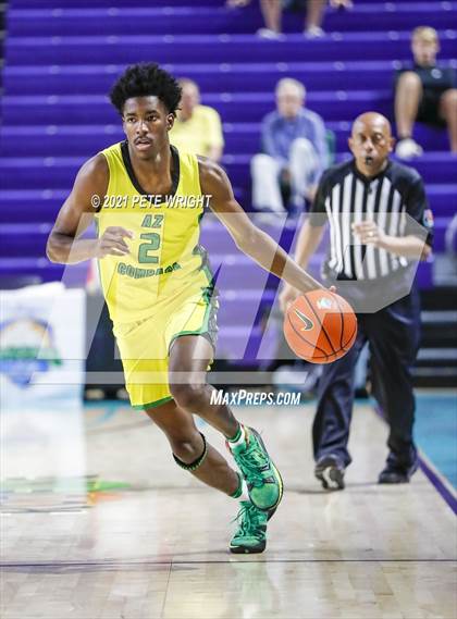 Thumbnail 1 in AZ Compass Prep vs Combine Academy (City of Palms Classic) photogallery.