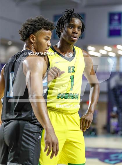 Thumbnail 3 in AZ Compass Prep vs Combine Academy (City of Palms Classic) photogallery.