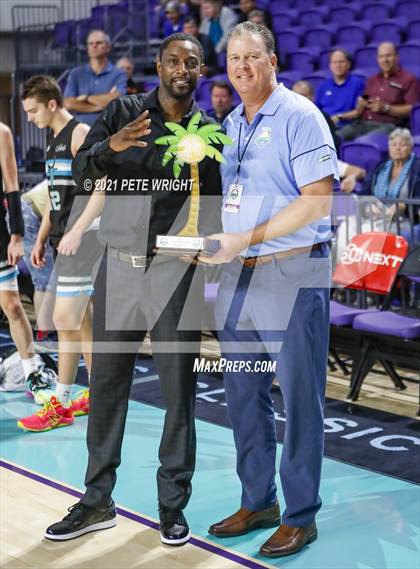 Thumbnail 1 in AZ Compass Prep vs Combine Academy (City of Palms Classic) photogallery.