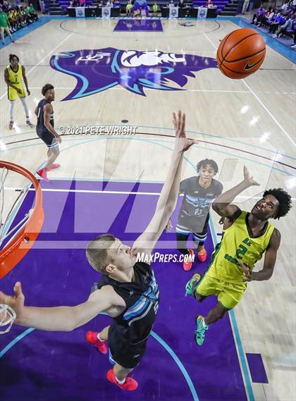 Thumbnail 2 in AZ Compass Prep vs Combine Academy (City of Palms Classic) photogallery.
