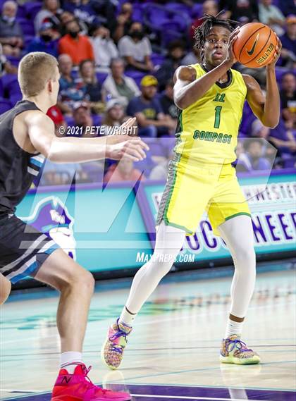 Thumbnail 2 in AZ Compass Prep vs Combine Academy (City of Palms Classic) photogallery.