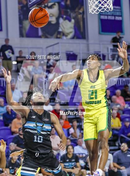 Thumbnail 2 in AZ Compass Prep vs Combine Academy (City of Palms Classic) photogallery.