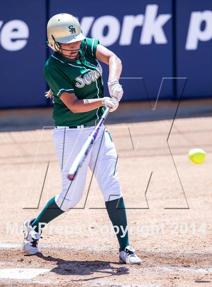 Thumbnail 2 in Cantwell SHM vs. St. Bonaventure (CIF SS D6 Final) photogallery.