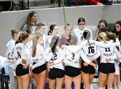 Thumbnail 2 in Cheyenne Mountain vs. Holy Family (CHSAA 4 A Round 1) photogallery.